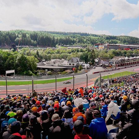 Grandprixcamp Closest To The Track Including Track View Stavelot Exterior photo